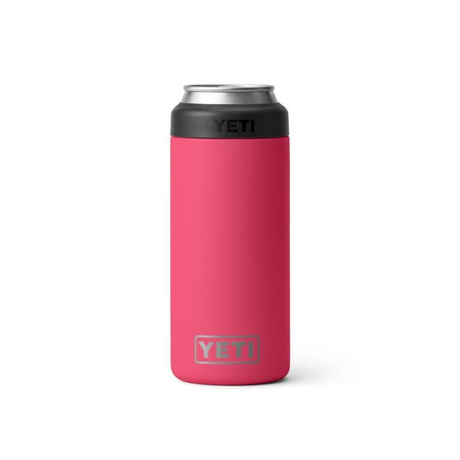 Home And Decor * | New Yeti Colster 12 Oz No Sweat Bimini Pink Bpa Free Slim Can Insulator