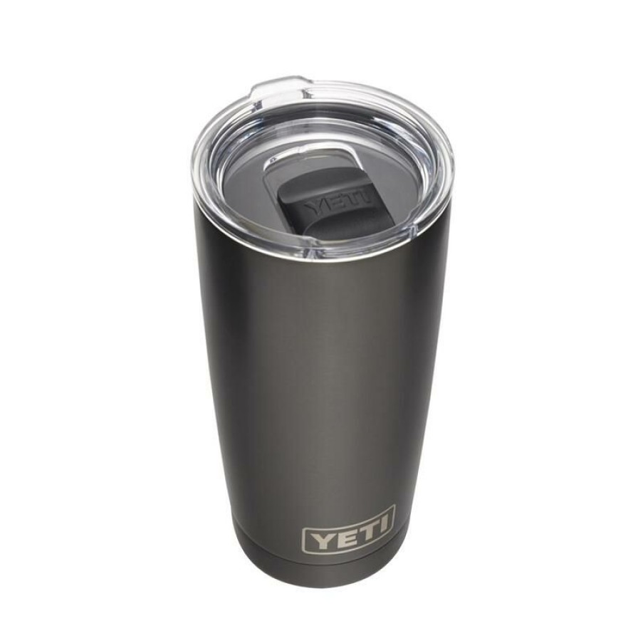 Home And Decor * | Budget Yeti Rambler 20 Oz Graphite Bpa Free Tumbler With Magslider Lid