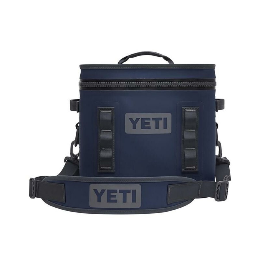 Outdoor Living * | Hot Sale Yeti Hopper Flip 12 Navy 16 Qt Soft Sided Cooler