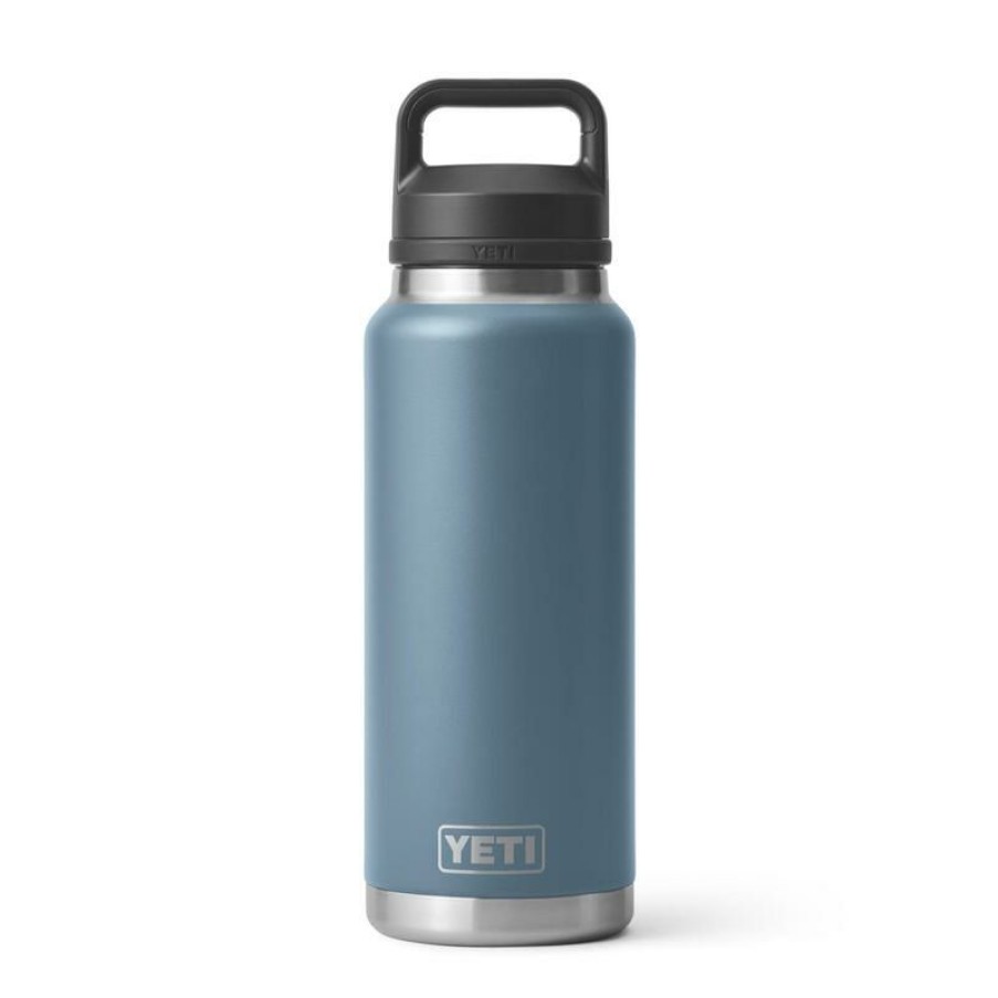 Home And Decor * | Top 10 Yeti Rambler 36 Oz Nordic Blue Bpa Free Bottle With Chug Cap