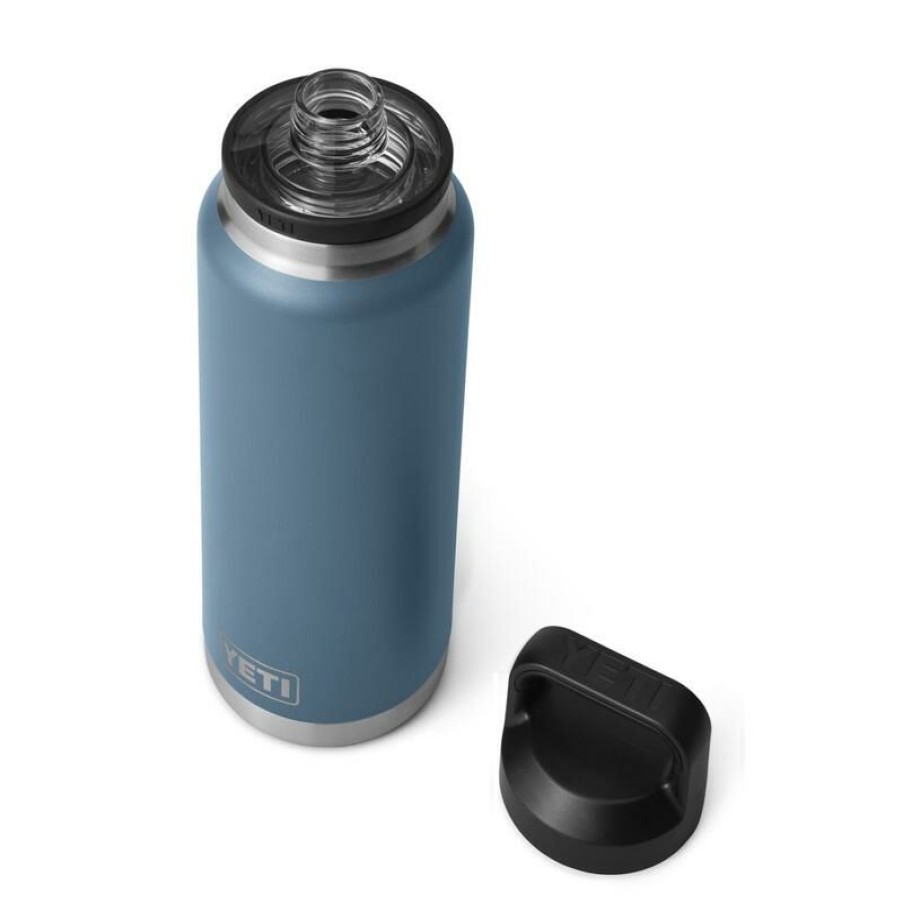 Home And Decor * | Top 10 Yeti Rambler 36 Oz Nordic Blue Bpa Free Bottle With Chug Cap