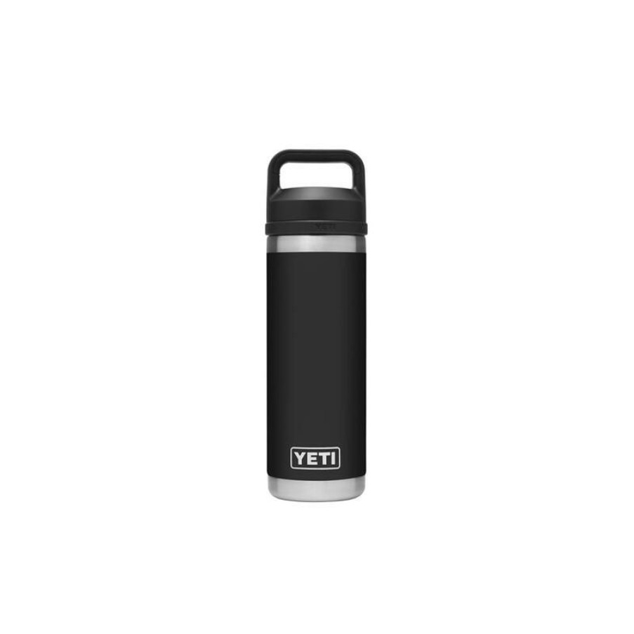 Home And Decor * | Brand New Yeti Rambler 18 Oz Black Bpa Free Bottle With Chug Cap