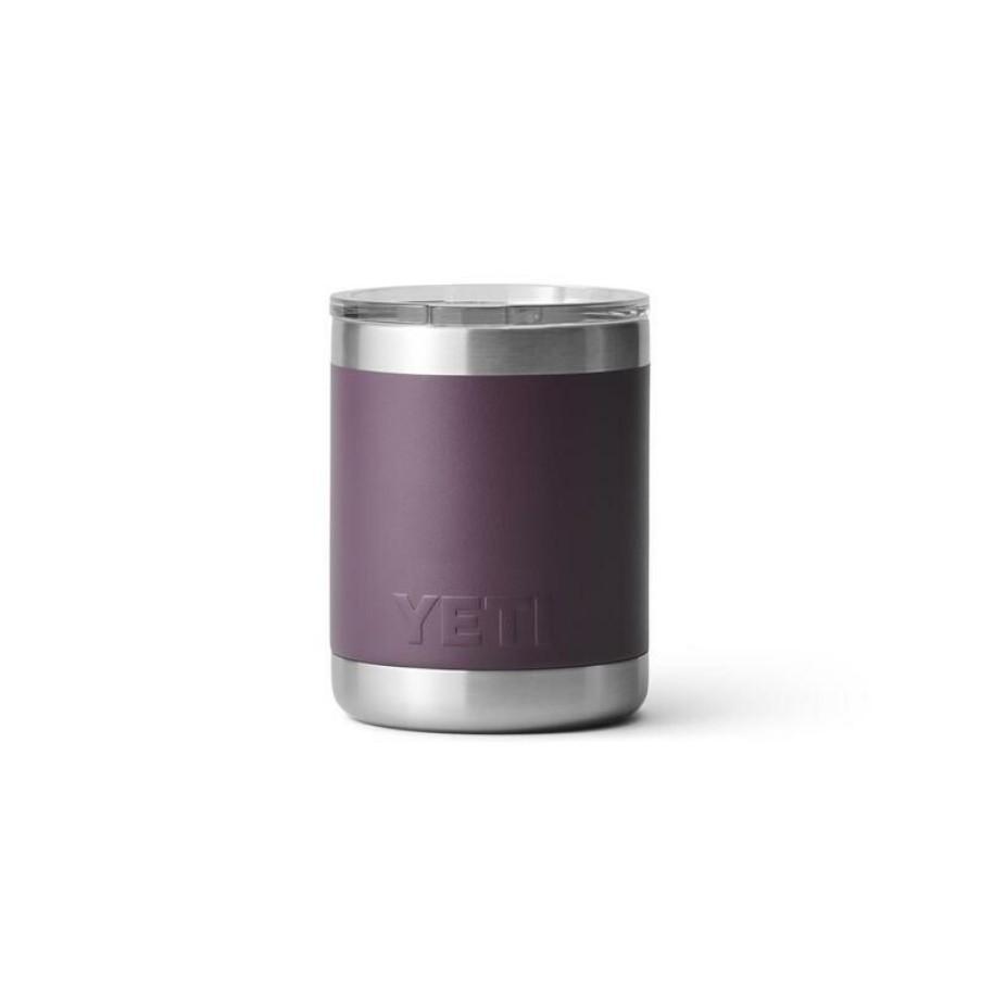 Home And Decor * | Best Pirce Yeti Rambler 10 Oz Lowball Nordic Purple Bpa Free Tumbler With Magslider Lid