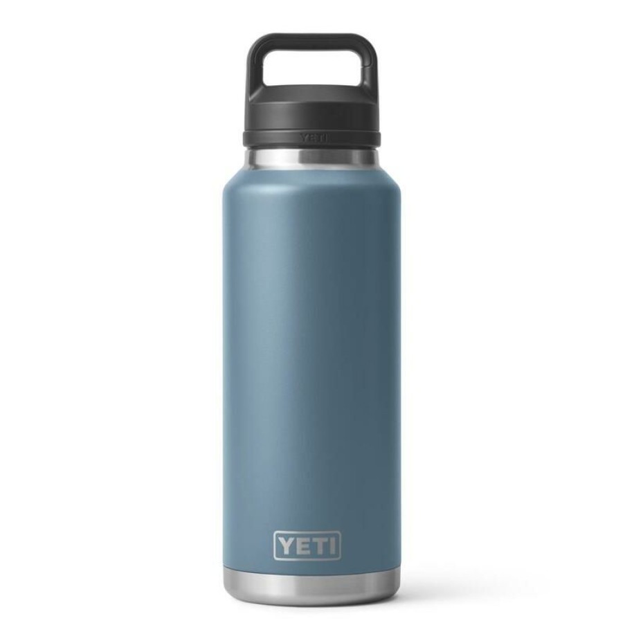 Home And Decor * | New Yeti Rambler 46 Oz Nordic Blue Bpa Free Bottle With Chug Cap