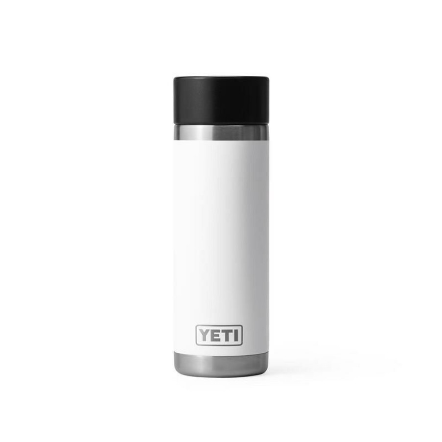 Home And Decor * | Promo Yeti Rambler 18 Oz White Bpa Free Bottle With Hotshot Cap