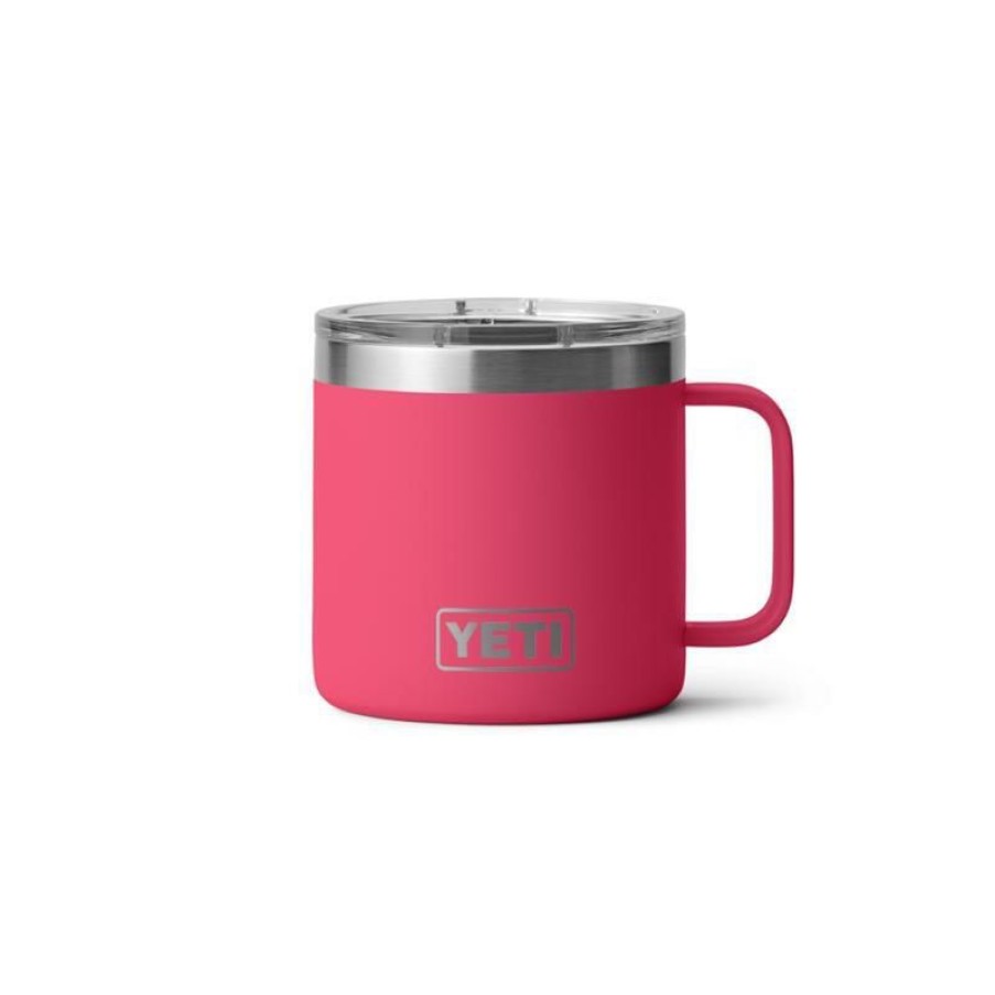 Home And Decor * | Cheapest Yeti Rambler 14 Oz Bimini Pink Bpa Free Mug With Magslider Lid