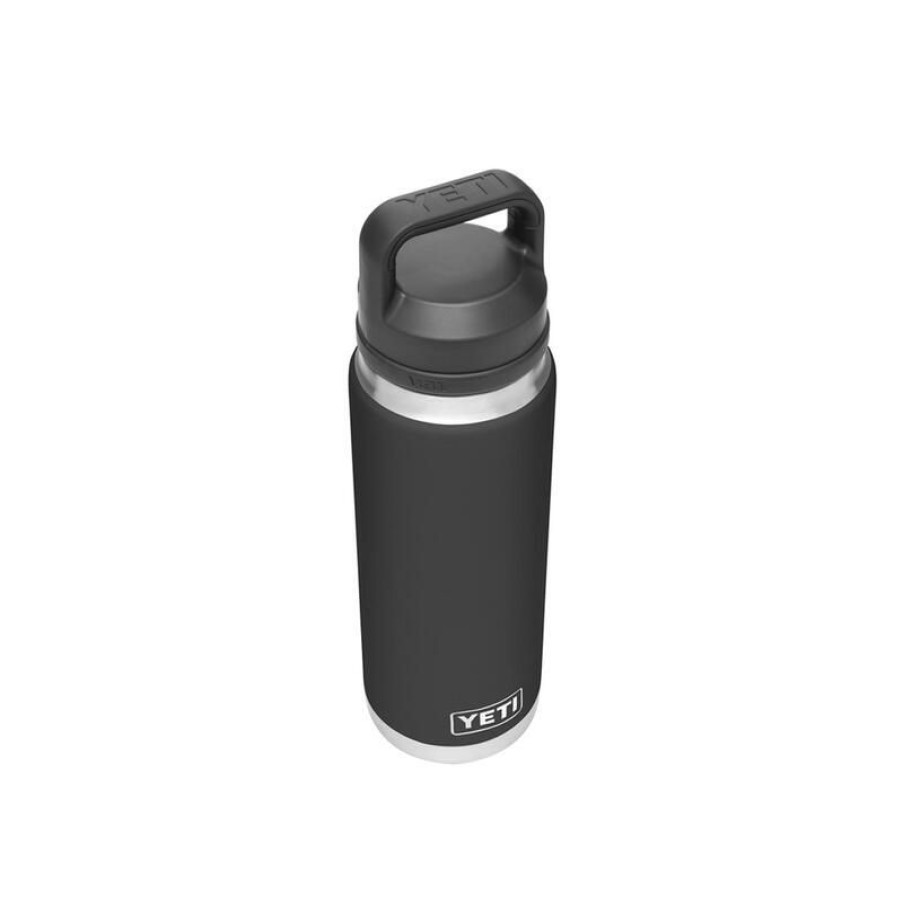 Home And Decor * | New Yeti Rambler 26 Oz Black Bpa Free Bottle With Chug Cap