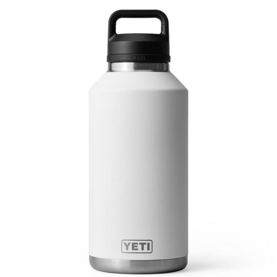 Home And Decor * | Discount Yeti Rambler 64 Oz White Bpa Free Bottle With Chug Cap