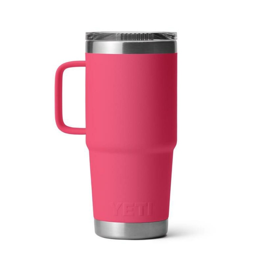 Home And Decor * | New Yeti Rambler 20 Oz Bimini Pink Bpa Free Travel Mug