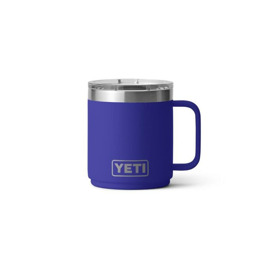 Home And Decor * | Discount Yeti Rambler 10 Oz Offshore Blue Bpa Free Mug With Magslider Lid