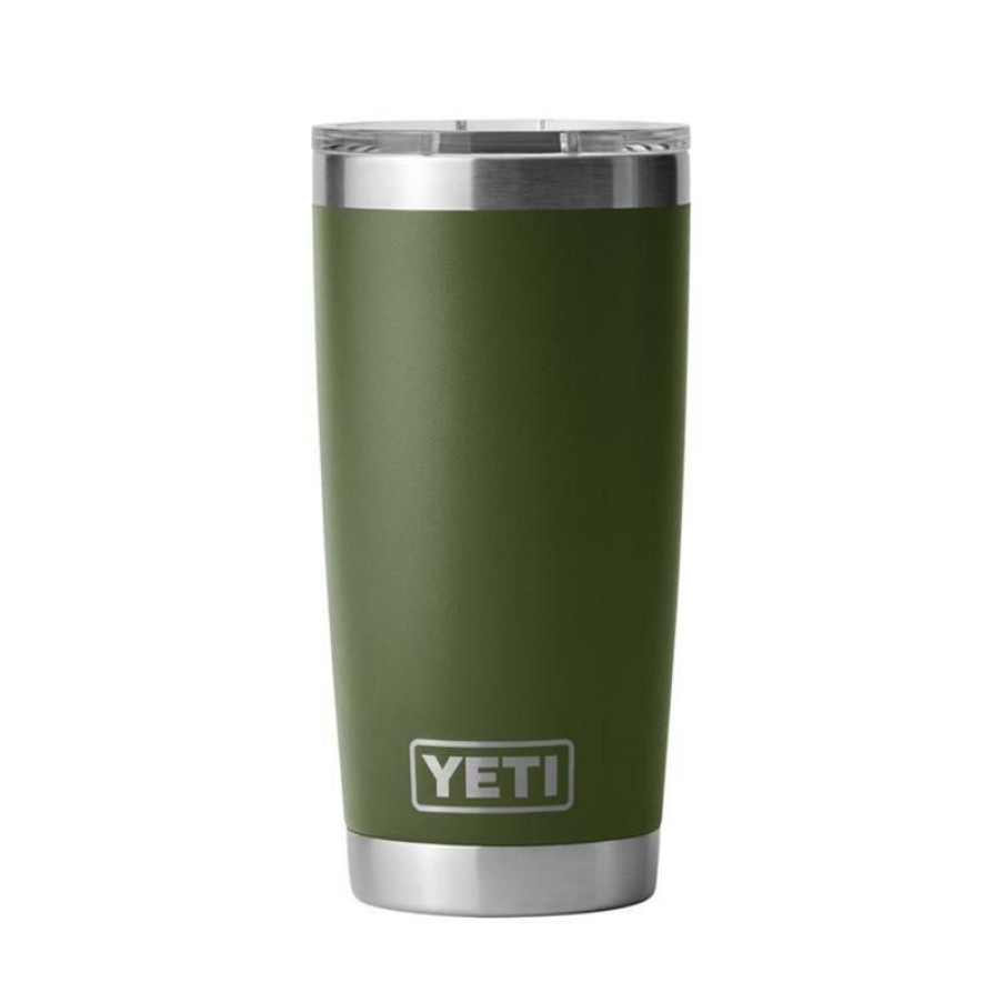 Home And Decor * | Hot Sale Yeti Rambler 20 Oz Highlands Olive Bpa Free Tumbler With Magslider Lid