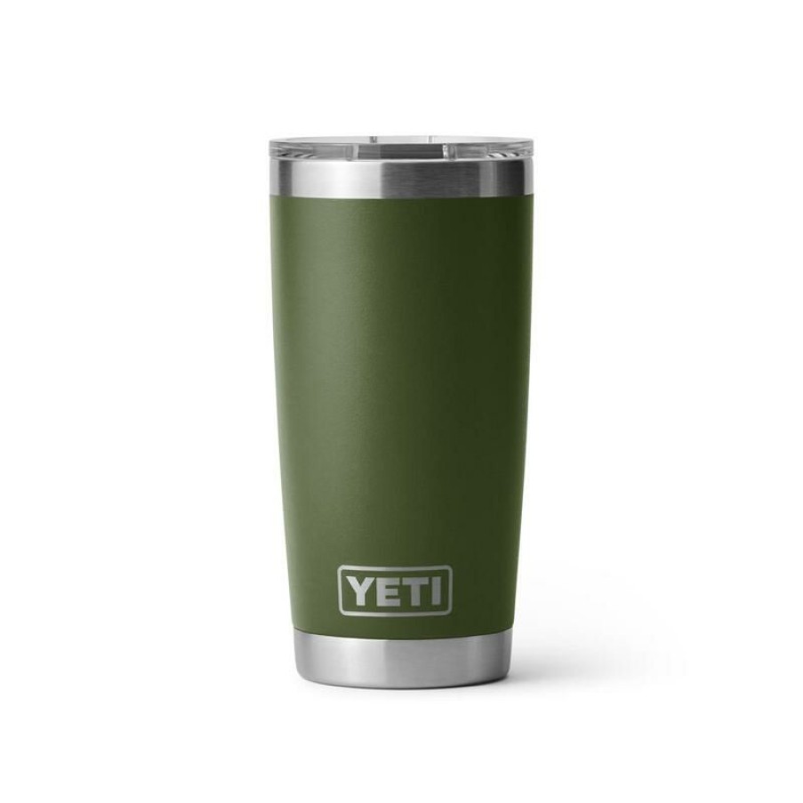 Home And Decor * | Hot Sale Yeti Rambler 20 Oz Highlands Olive Bpa Free Tumbler With Magslider Lid