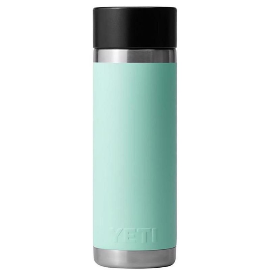 Home And Decor * | Flash Sale Yeti Rambler 18 Oz Seafoam Bpa Free Bottle With Hotshot Cap