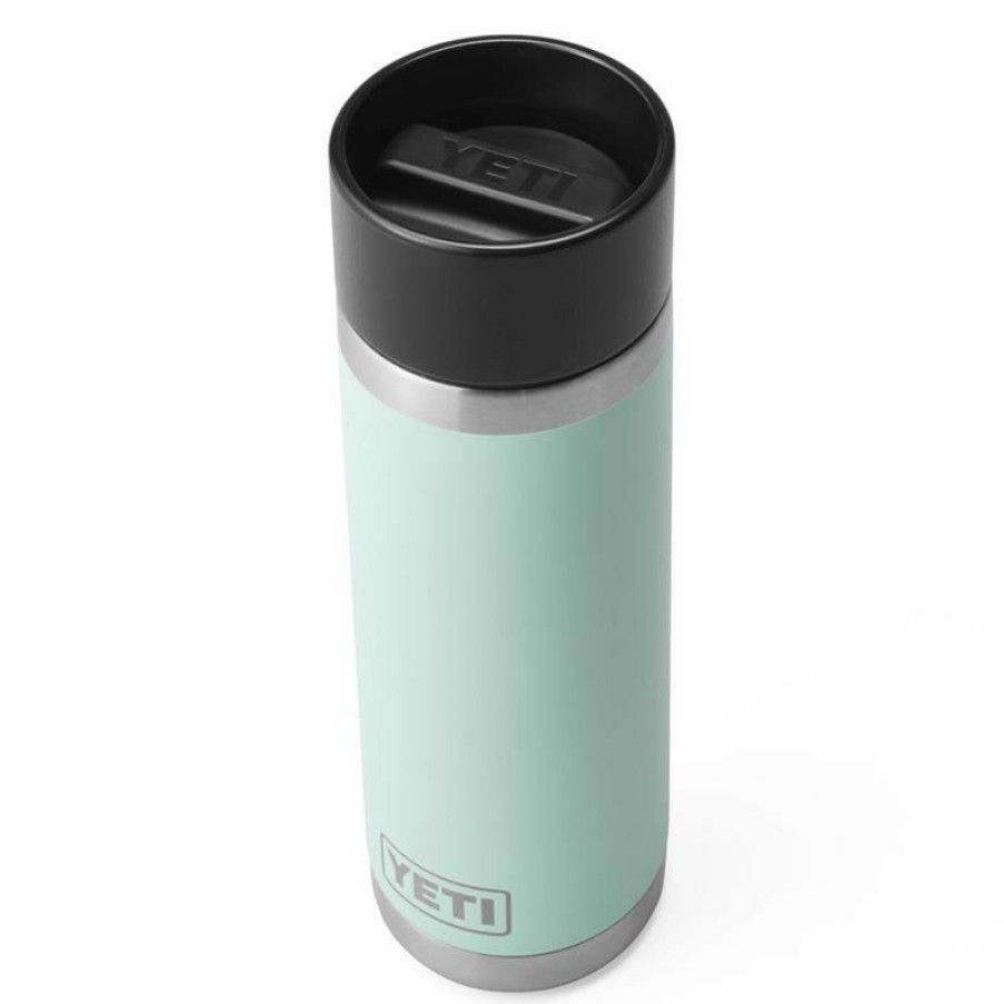 Home And Decor * | Flash Sale Yeti Rambler 18 Oz Seafoam Bpa Free Bottle With Hotshot Cap