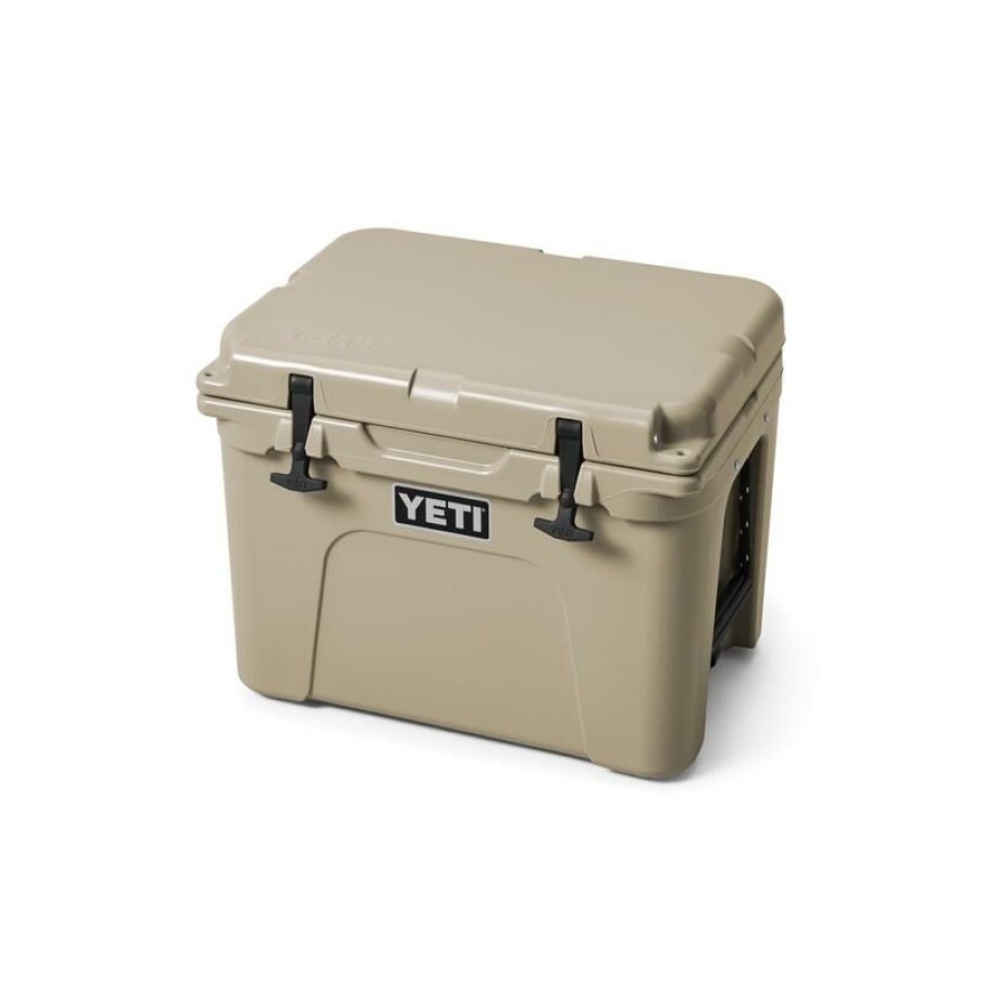 Outdoor Living * | Best Sale Yeti Tundra 35 Tan Hard Cooler