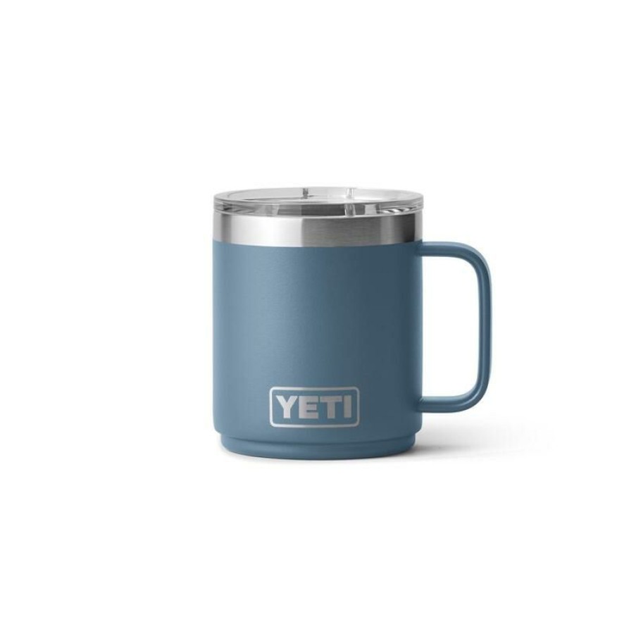 Home And Decor * | Best Pirce Yeti Rambler 10 Oz Nordic Blue Bpa Free Mug With Magslider Lid