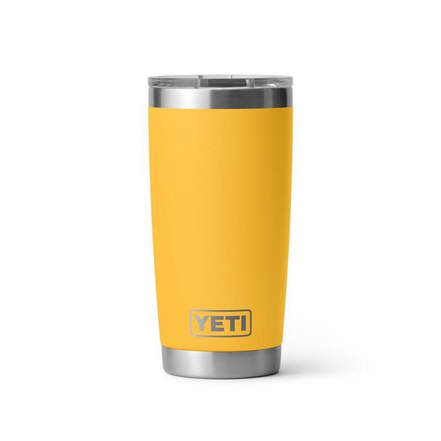 Home And Decor * | Discount Yeti Rambler 20 Oz Alpine Yellow Bpa Free Tumbler With Magslider Lid