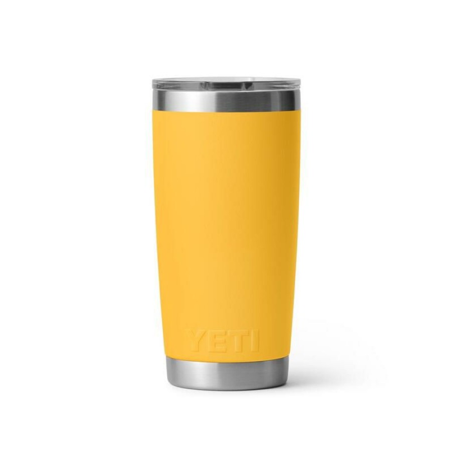 Home And Decor * | Discount Yeti Rambler 20 Oz Alpine Yellow Bpa Free Tumbler With Magslider Lid