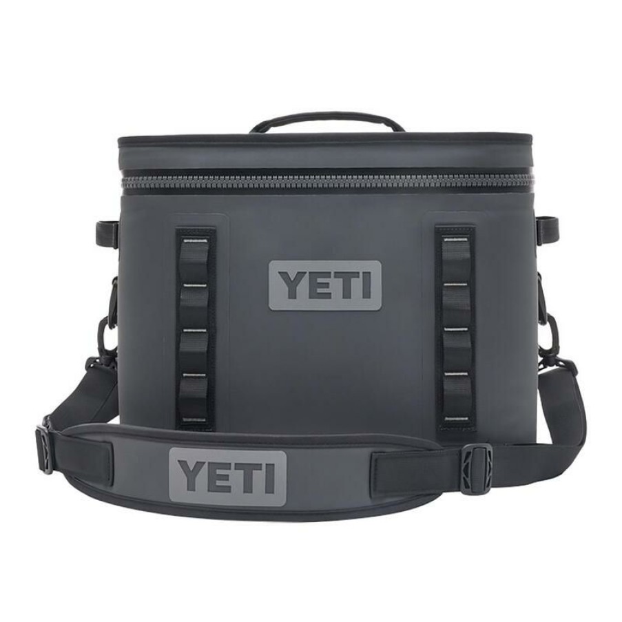 Outdoor Living * | Best Sale Yeti Hopper Flip 18 Charcoal 24 Qt Soft Sided Cooler