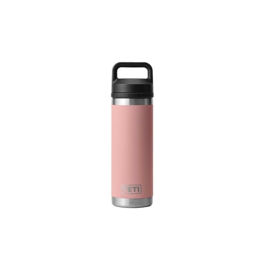 Home And Decor * | Coupon Yeti Rambler 18 Oz Sandstone Pink Bpa Free Bottle With Chug Cap