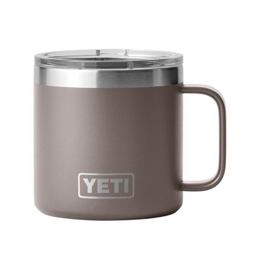 Home And Decor * | New Yeti Rambler 14 Oz Sharptail Taupe Bpa Free Mug With Magslider Lid