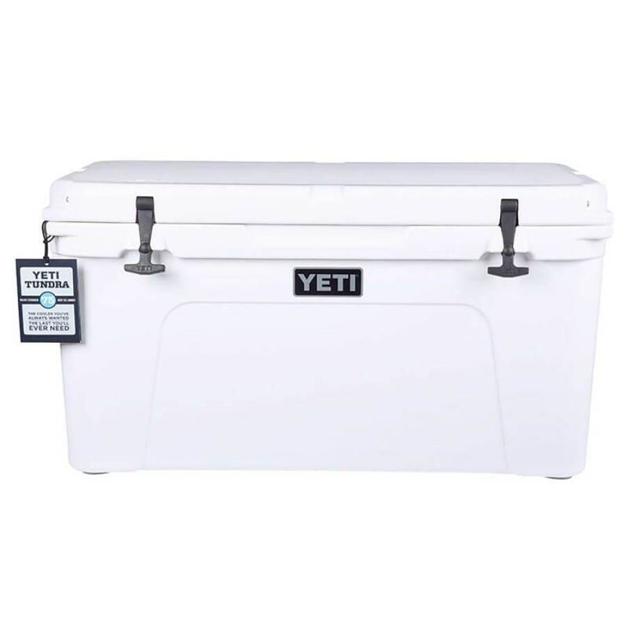 Outdoor Living * | Budget Yeti Tundra 75 White Hard Cooler