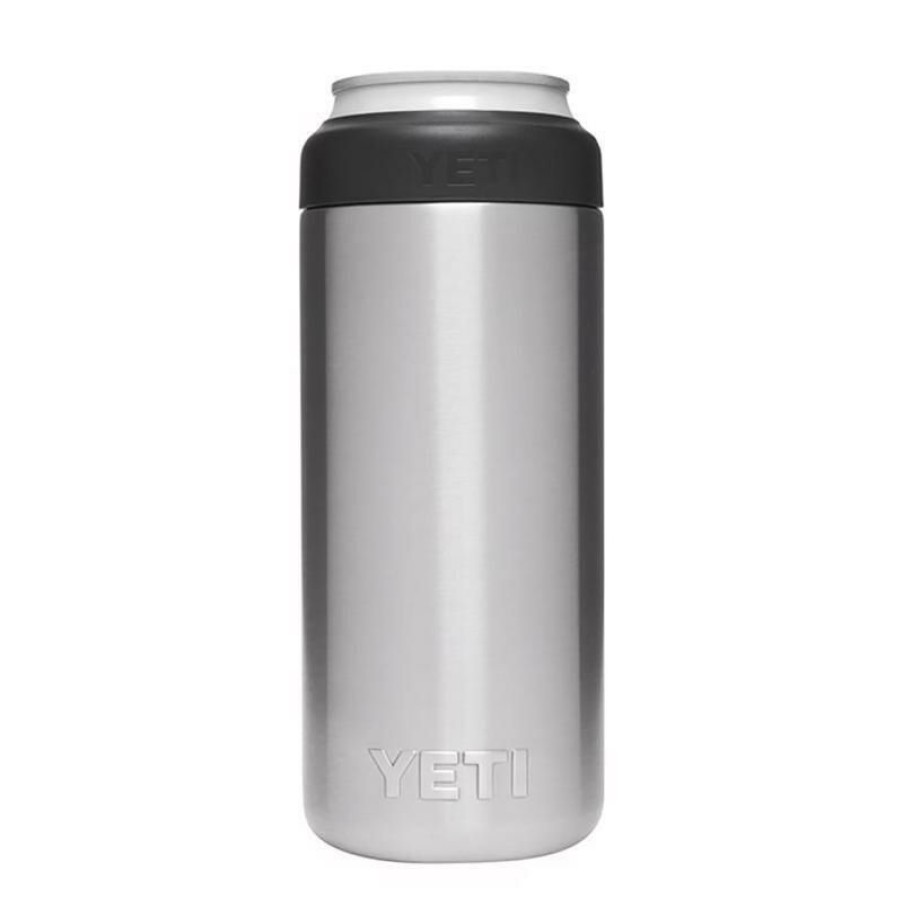 Home And Decor * | Wholesale Yeti Rambler 12 Oz Colster Stainless Steel Bpa Free Slim Can Insulator