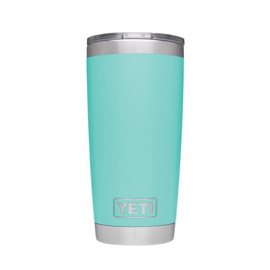 Home And Decor * | Budget Yeti Rambler 20 Oz Seafoam Bpa Free Tumbler With Magslider Lid