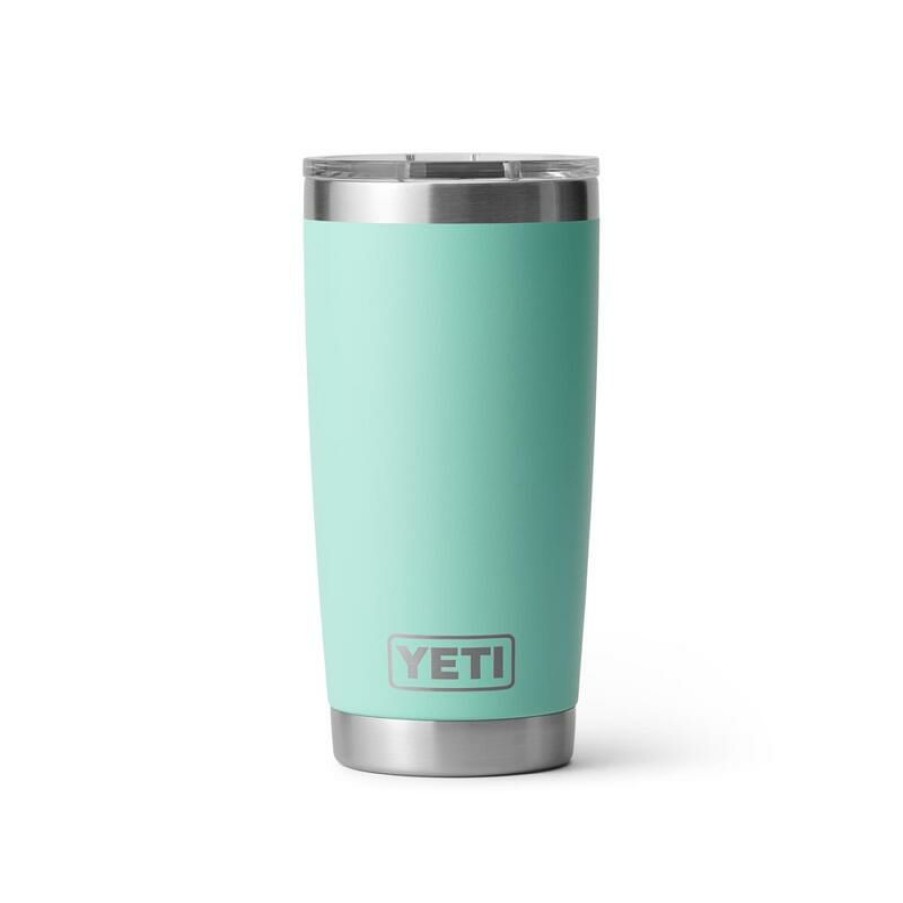 Home And Decor * | Budget Yeti Rambler 20 Oz Seafoam Bpa Free Tumbler With Magslider Lid