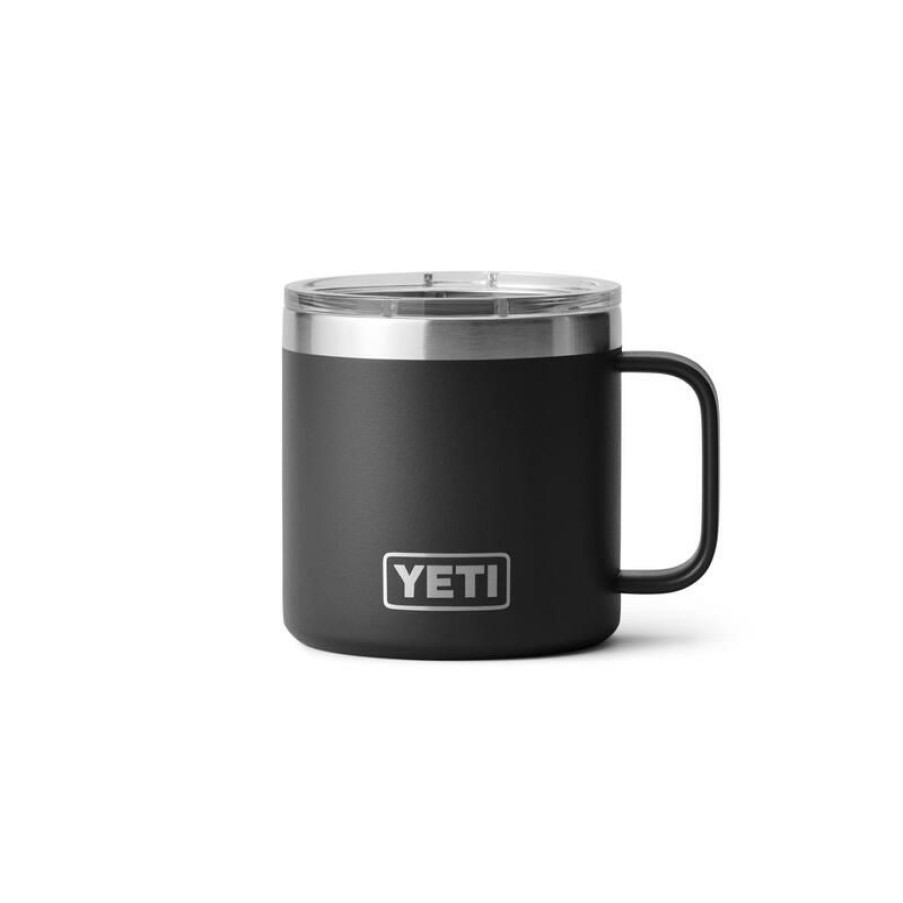 Home And Decor * | Cheapest Yeti Rambler 14 Oz Black Bpa Free Mug With Magslider Lid