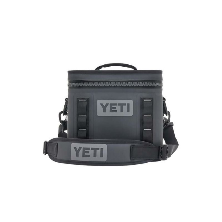 Outdoor Living * | Outlet Yeti Hopper Flip 8 Charcoal 10 Qt Soft Sided Cooler