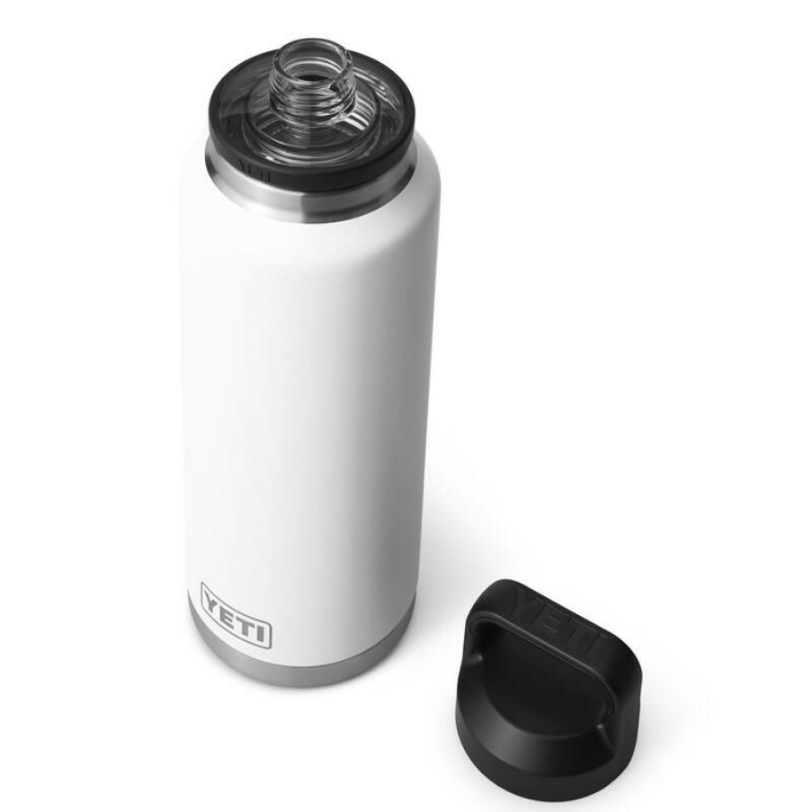 Home And Decor * | Outlet Yeti Rambler 46 Oz White Bpa Free Bottle With Chug Cap