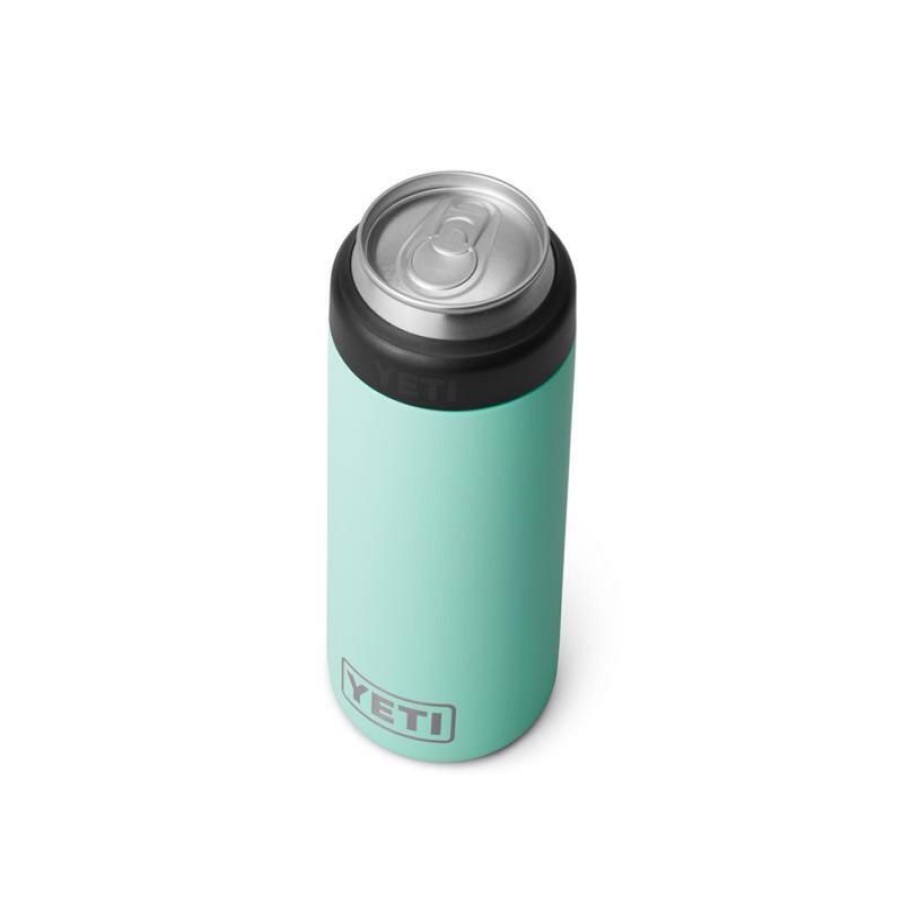 Home And Decor * | Best Reviews Of Yeti Rambler 12 Oz Colster Seafoam Bpa Free Slim Can Insulator