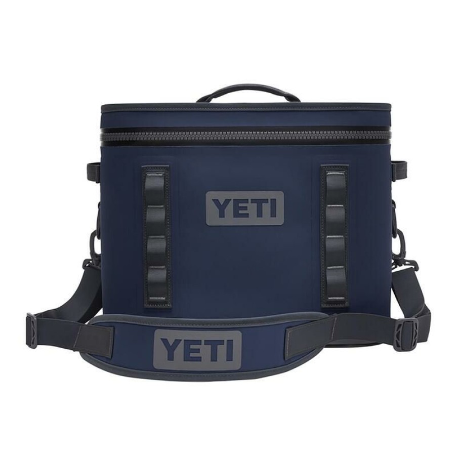 Outdoor Living * | Budget Yeti Hopper Flip 18 Navy 24 Qt Soft Sided Cooler