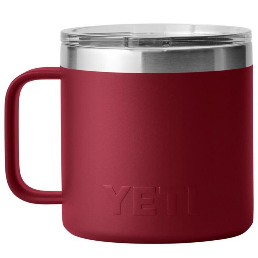 Home And Decor * | Outlet Yeti Rambler 14 Oz Harvest Red Bpa Free Mug With Magslider Lid