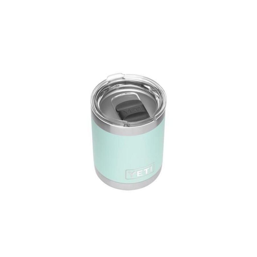 Home And Decor * | Discount Yeti Rambler 10 Oz Lowball Seafoam Bpa Free Tumbler With Magslider Lid