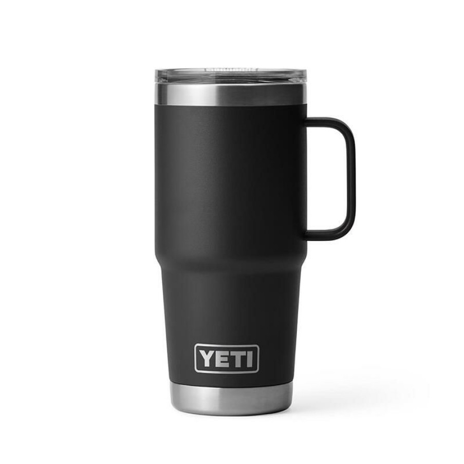 Home And Decor * | Top 10 Yeti Rambler 20 Oz Black Bpa Free Travel Mug