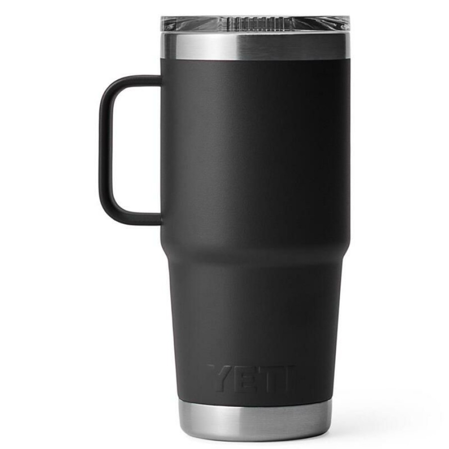 Home And Decor * | Top 10 Yeti Rambler 20 Oz Black Bpa Free Travel Mug