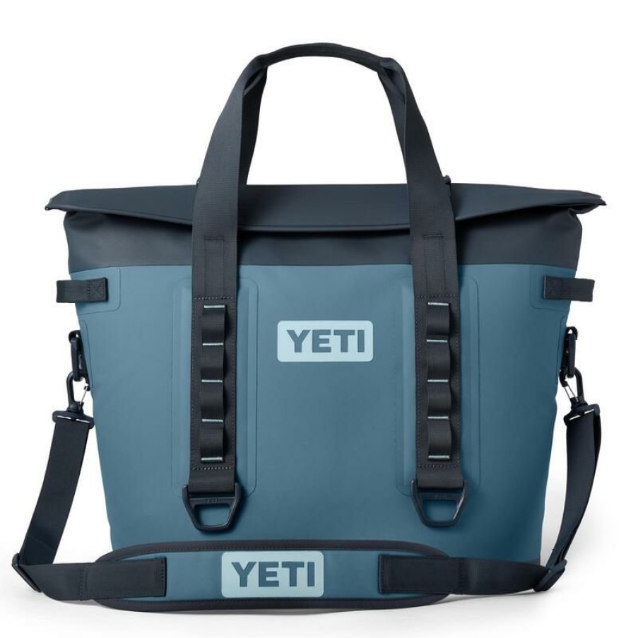 Outdoor Living * | Best Deal Yeti Hopper M30 Nordic Blue 20 Can Soft Sided Cooler