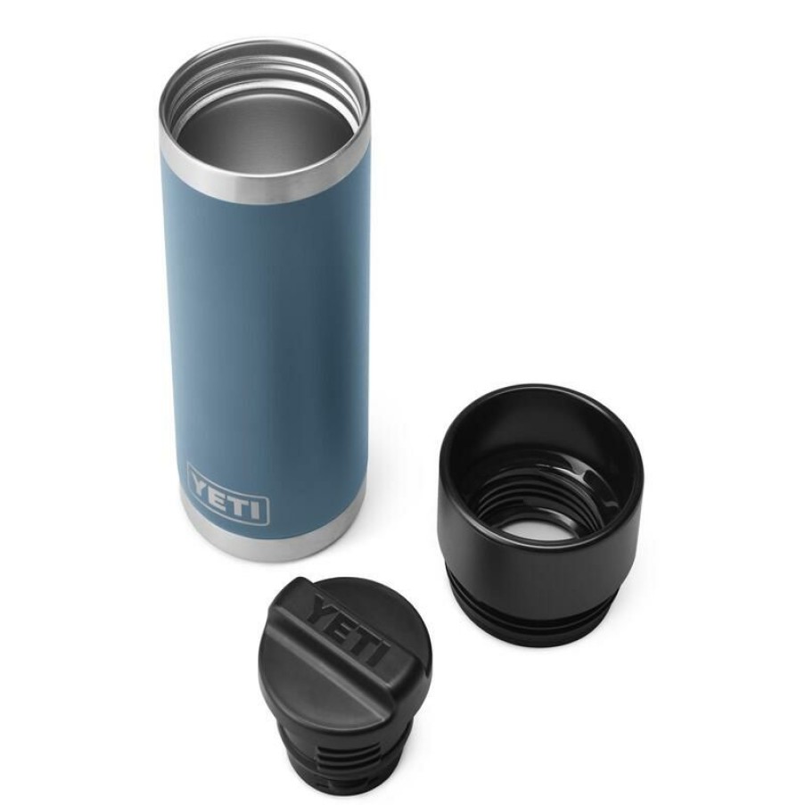 Home And Decor * | Brand New Yeti Rambler 18 Oz Nordic Blue Bpa Free Bottle With Hotshot Cap