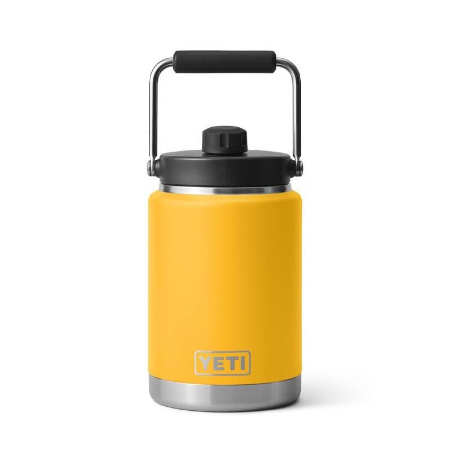 Home And Decor * | Promo Yeti Rambler 0.5 Gal Alpine Yellow Bpa Free Insulated Jug