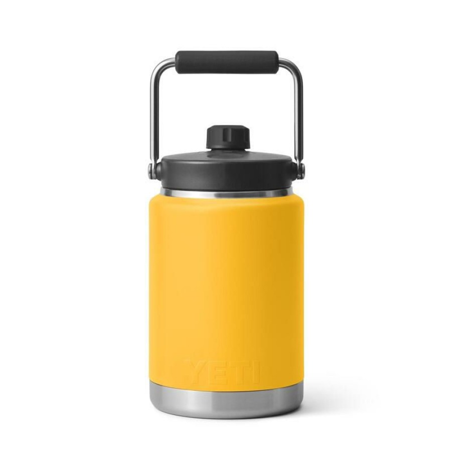 Home And Decor * | Promo Yeti Rambler 0.5 Gal Alpine Yellow Bpa Free Insulated Jug