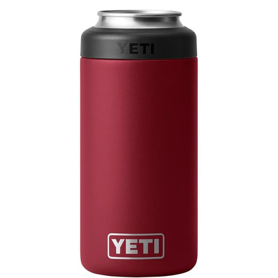 Home And Decor * | Outlet Yeti Rambler 16 Oz Colster Harvest Red Bpa Free Tall Can Insulator