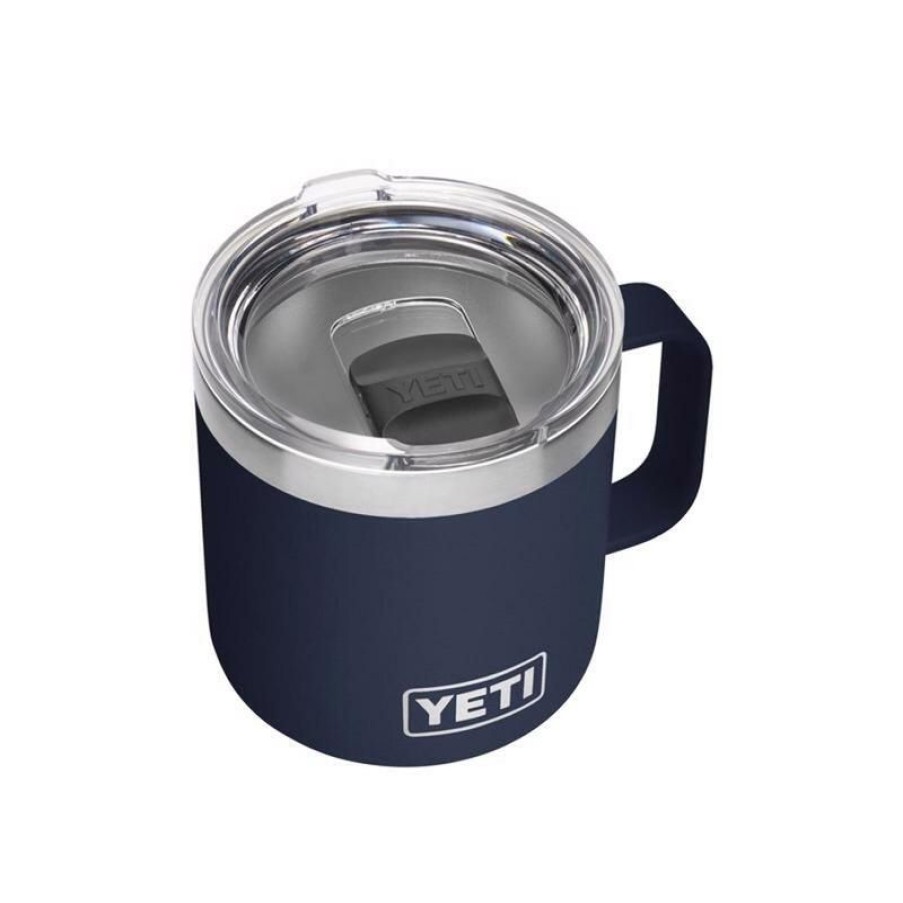 Home And Decor * | Cheap Yeti Rambler 14 Oz Navy Bpa Free Mug With Magslider Lid