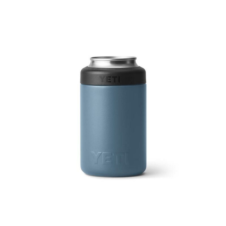 Home And Decor * | Hot Sale Yeti Rambler Colster 2.0 12 Oz Nordic Blue Bpa Free Can Insulator