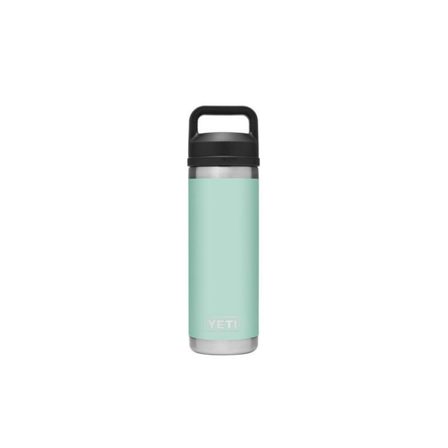 Home And Decor * | Discount Yeti Rambler 18 Oz Seafoam Bpa Free Bottle With Chug Cap