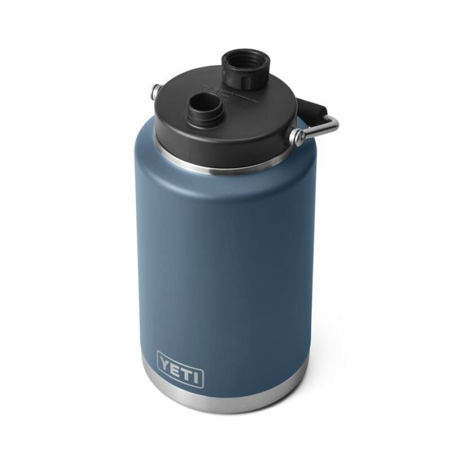 Home And Decor * | Hot Sale Yeti Rambler 1 Gal Nordic Blue Bpa Free Insulated Jug