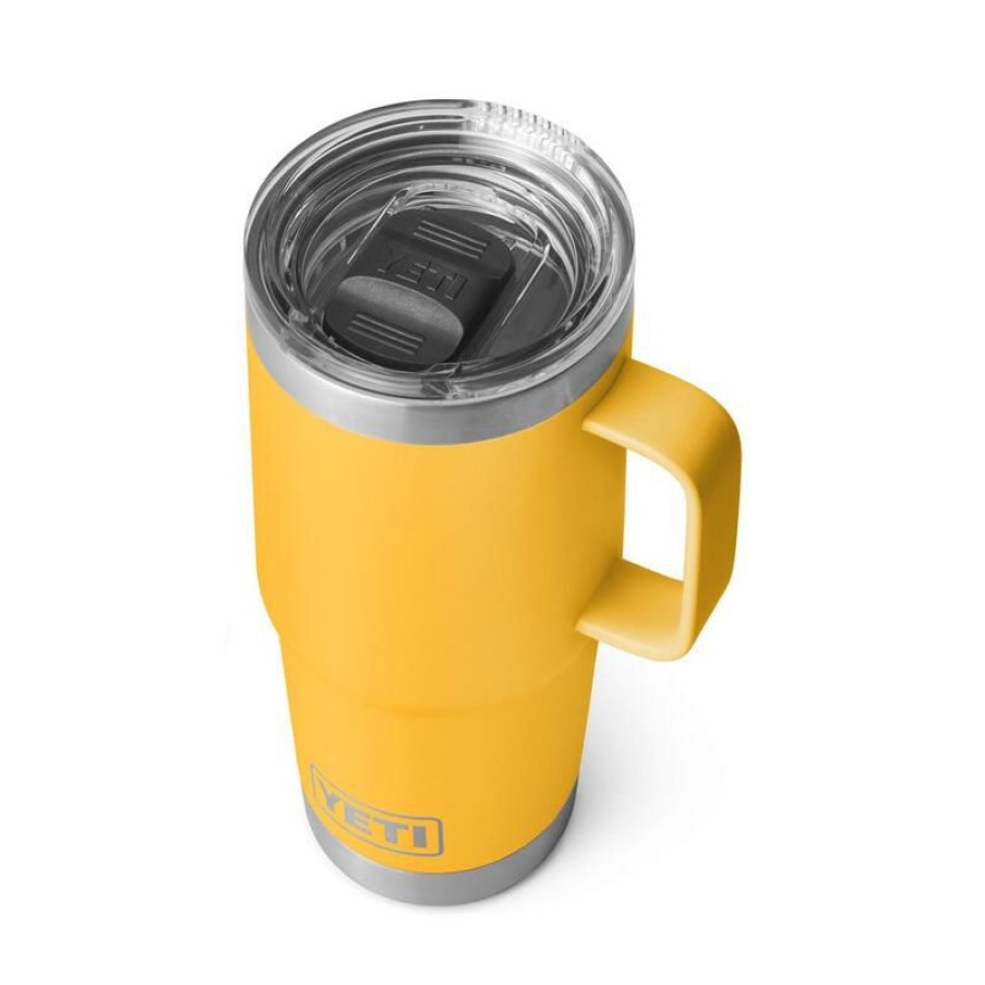 Home And Decor * | Best Deal Yeti Rambler 20 Oz Alpine Yellow Bpa Free Travel Mug