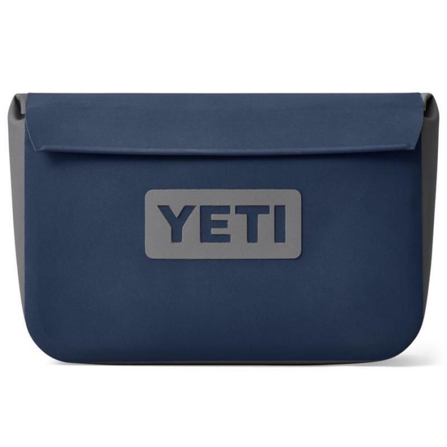 Outdoor Living * | Best Deal Yeti Sidekick Dry Gear Case Navy Blue 1 Pk