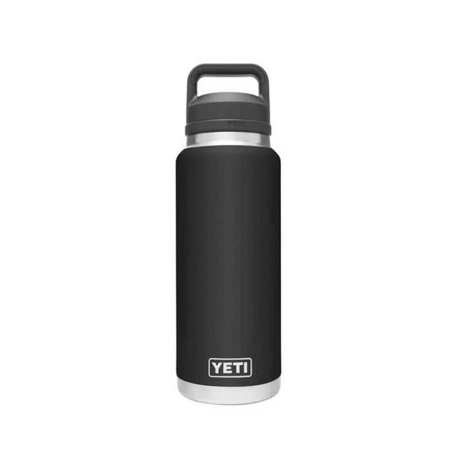 Home And Decor * | Outlet Yeti Rambler 36 Oz Black Bpa Free Bottle With Chug Cap